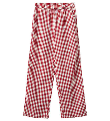 Sofie Schnoor Bukser - Abigailesy High Waist - Rød Sofie Schnoor Bukser - Abigailesy High Waist - Rød