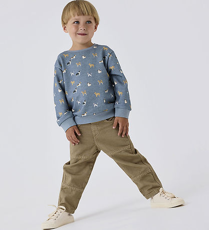 Name It Sweatshirt - NmmBarking - Spring Lake/Melange
