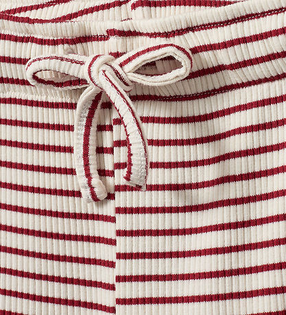 Sofie Schnoor Trousers - Rib - Abigalesy - Red Striped