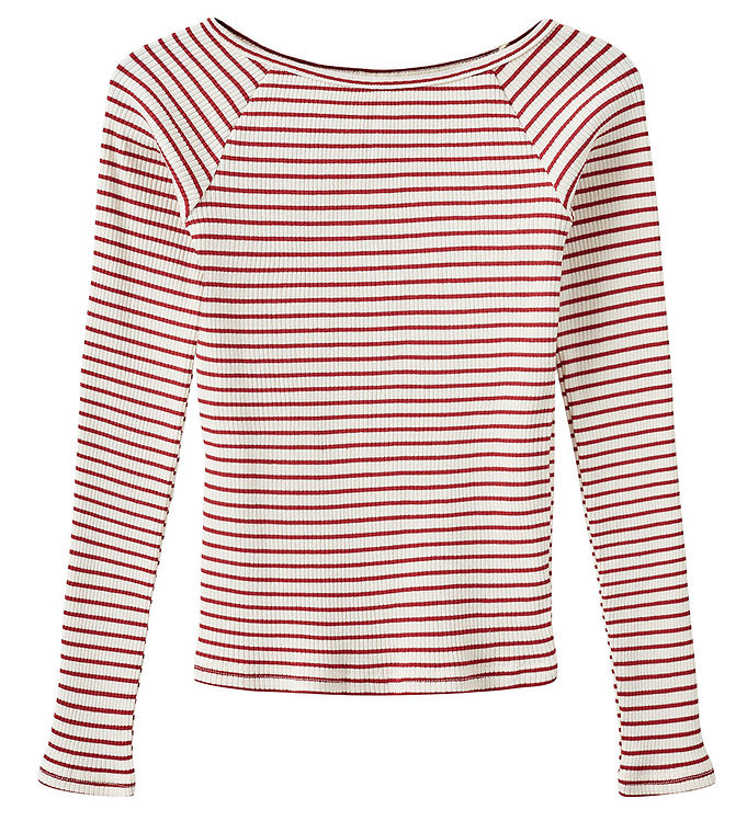 Sofie Schnoor Bluse - Rib - Somasy - Red Striped