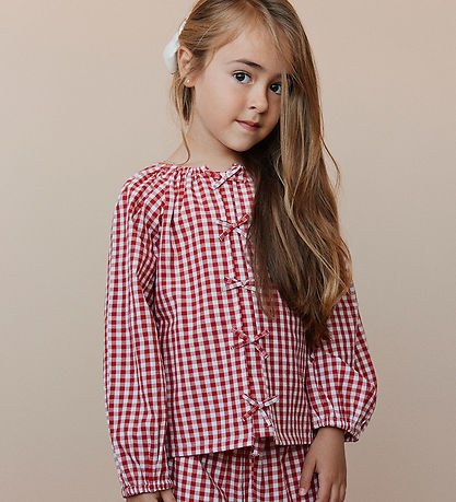 Sofie Schnoor Skjorte - Delvask - Rød