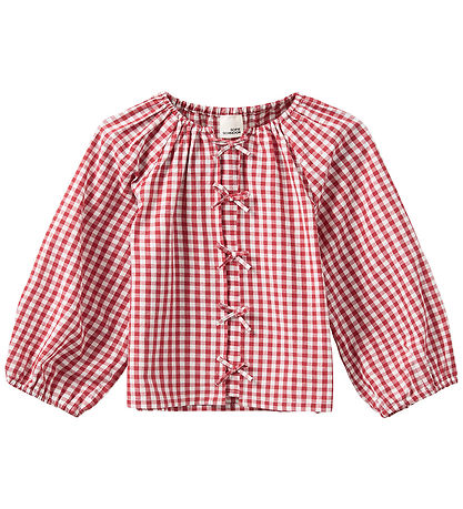Sofie Schnoor Skjorte - Delvask - Rød Sofie Schnoor Skjorte - Delvask - Rød