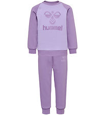 Hummel Sweatsæt - hmlHumming - Chalk Violet Hummel Sweatsæt - hmlHumming - Chalk Violet