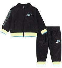 Nike Træningssæt - Cardigan/Bukser - Sort Nike Træningssæt - Cardigan/Bukser - Sort