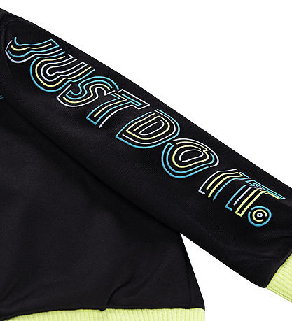 Nike Træningssæt - Cardigan/Bukser - Sort Nike Træningssæt - Cardigan/Bukser - Sort