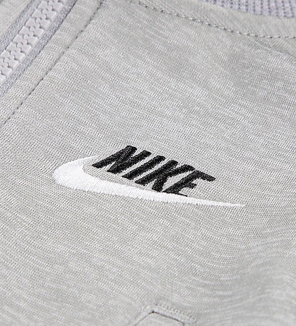 Nike Træningssæt - Cardigan/Bukser - Light Smoke Grey Heather Nike Træningssæt - Cardigan/Bukser - Light Smoke Grey Heather