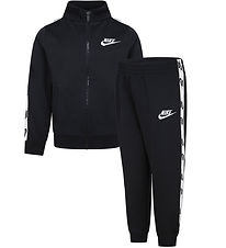 Nike Træningssæt - Cardigan/Bukser - Sort