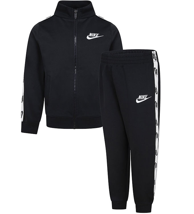 Nike Træningssæt - Cardigan/Bukser - Sort
