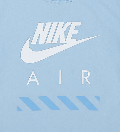 Nike Shortssæt - T-shirt/Shorts - University Blue Nike Shortssæt - T-shirt/Shorts - University Blue