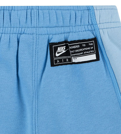 Nike Shortssæt - T-shirt/Shorts - University Blue Nike Shortssæt - T-shirt/Shorts - University Blue