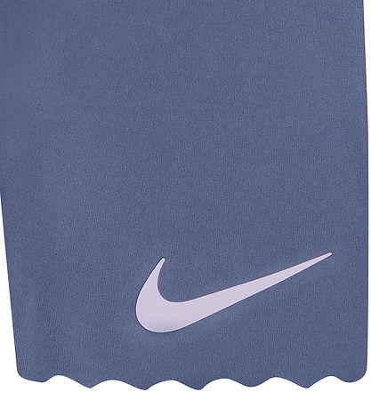 Nike Shortssæt - T-shirt/Cykelshorts - Diffused Blue Nike Shortssæt - T-shirt/Cykelshorts - Diffused Blue