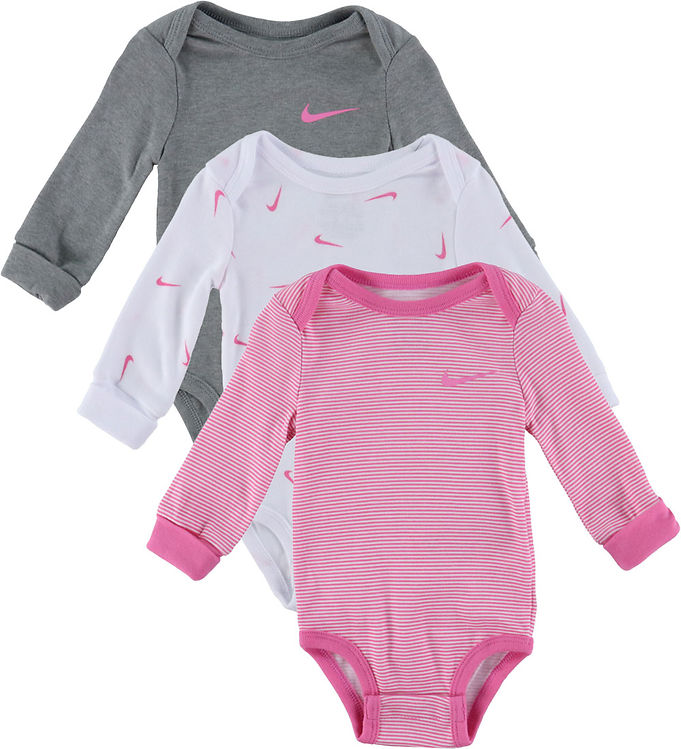Nike Body l/æ - 3-pak - Hvid/Playful Pink