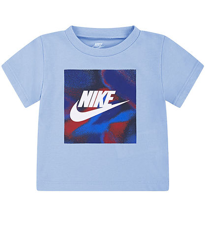 Nike Shortssæt - T-shirt/Shorts - Midnight Navy Nike Shortssæt - T-shirt/Shorts - Midnight Navy