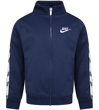 Nike Træningssæt - Cardigan/Bukser - Midnight Navy
