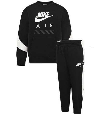 Nike Sweatsæt - Sweatshirt/Sweatpants - Sort Nike Sweatsæt - Sweatshirt/Sweatpants - Sort