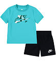 Nike Shortssæt - T-shirt/Shorts - Sort Nike Shortssæt - T-shirt/Shorts - Sort