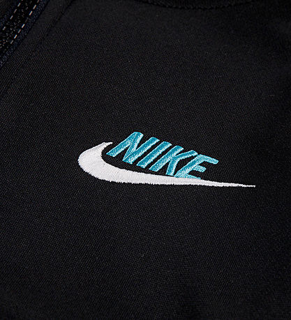 Nike Træningssæt - Cardigan/Bukser - Sort Nike Træningssæt - Cardigan/Bukser - Sort