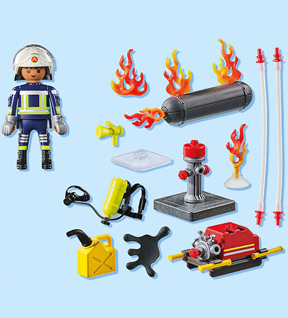 Playmobil Action Heroes - Brandbekæmper... - 71826 - 42 Dele