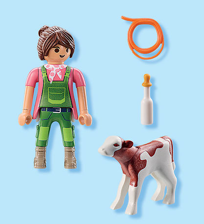 Playmobil DuoPack - Bonde m. Kalv - 71803 - 5 Dele Playmobil DuoPack - Bonde m. Kalv - 71803 - 5 Dele