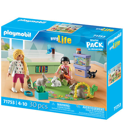 Playmobil My Life - Kaninfamilie - 71753 - 30 Dele Playmobil My Life - Kaninfamilie - 71753 - 30 Dele