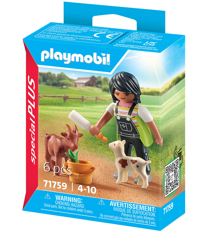 Playmobil SpecialPlus - Kvinde m. Geder - 71759 - 6 Dele