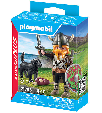 Playmobil SpecialPlus - Viking m. Vagthund - 71755 - 9 Dele