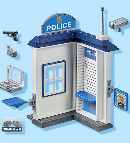 Playmobil Action Heroes - Politirum - 71733 - 38 Dele Playmobil Action Heroes - Politirum - 71733 - 38 Dele