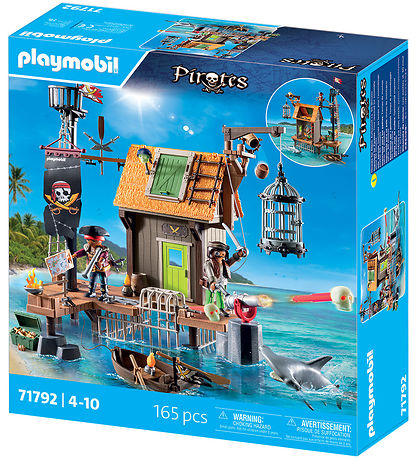 Playmobil Pirates - Pirathavn - 71792 - 165 Dele Playmobil Pirates - Pirathavn - 71792 - 165 Dele