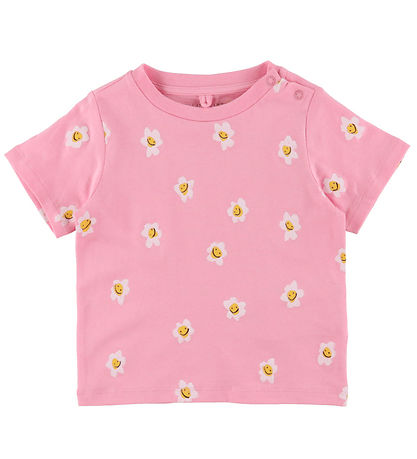Stella McCartney Kids T-shirt - Rosa/Multicolor Stella McCartney Kids T-shirt - Rosa/Multicolor