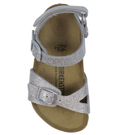 Birkenstock Sandaler - Rio AS Kids - Sparkling Silver