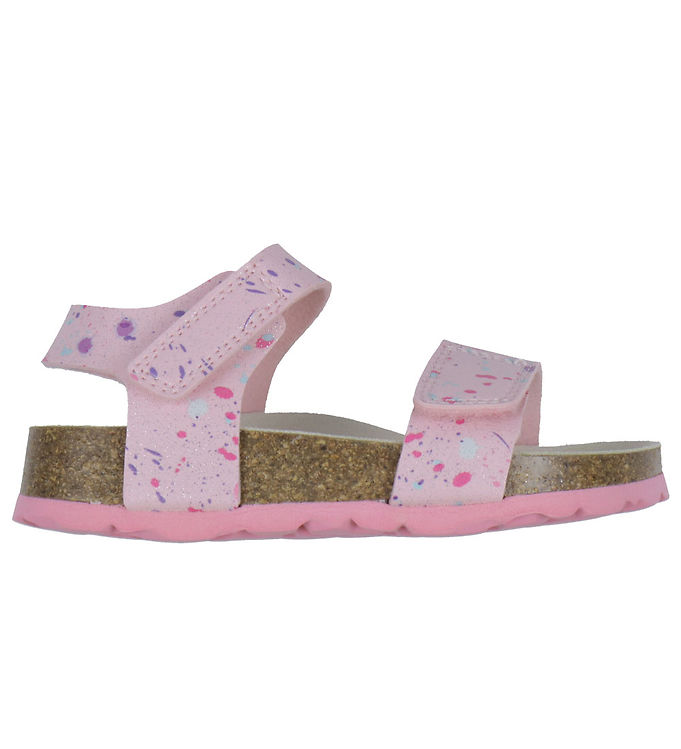 Superfit Sandaler - Fussbettpantoffel - Pink