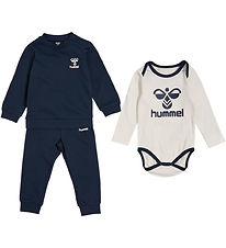 Hummel Sweatsæt m. Body l/æ - hmlTrio - Parisian Night