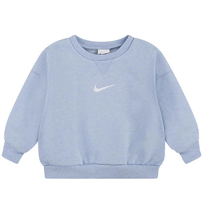 Nike Sweatsæt - Sweatshirt/Sweatpants - Cobalt Bliss Heather