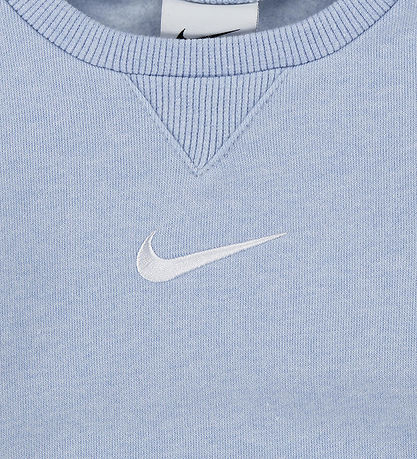 Nike Sweatsæt - Sweatshirt/Sweatpants - Cobalt Bliss Heather