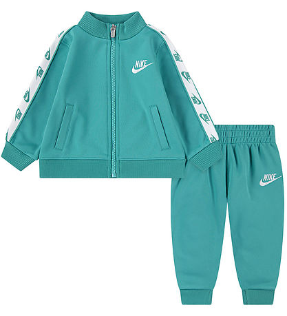 Nike Træningssæt - Cardigan/Bukser - Dusty Cactus
