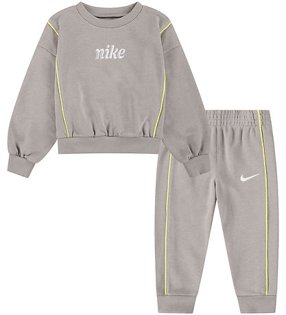Nike Sweatsæt - Sweatshirt/Sweatpants - College Grey Nike Sweatsæt - Sweatshirt/Sweatpants - College Grey