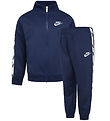 Nike Træningssæt - Cardigan/Bukser - Midnight Navy