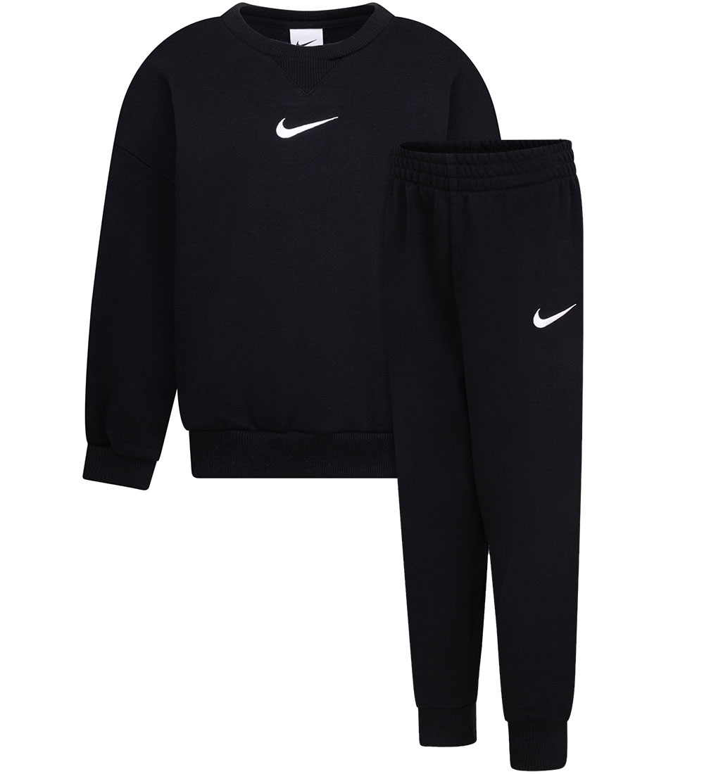 Nike Sweatset - Sweatshirt/Jogginghosen - Schwarz - Nike - 4 Jahre (104) - Sweatsets