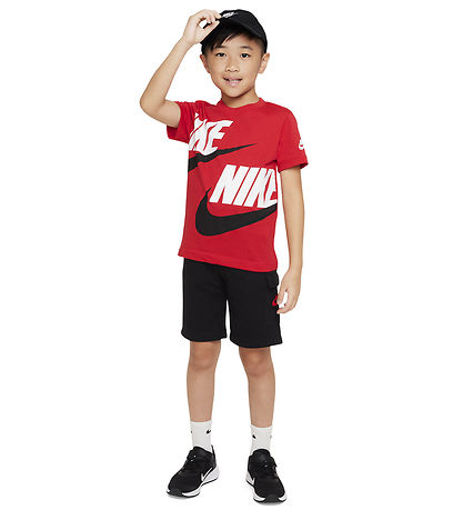 Nike Shorts Set - T-shirt/Shorts - Black/University Ed
