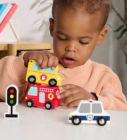 Fisher Price Biler - Træ - Små Køretøjer Fisher Price Biler - Træ - Små Køretøjer