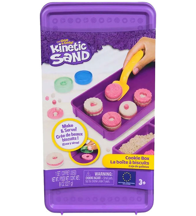 Kinetic Sand Sandsæt - Cookie Box - 227 g