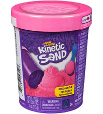 Kinetic Sand Sandsæt - 113 gram - Ice Cream Tub - Pink Kinetic Sand Sandsæt - 113 gram - Ice Cream Tub - Pink