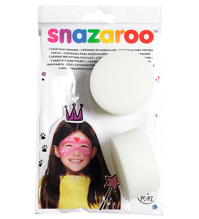 Makeup Svampe Til Ansigtsmaling - Snazaroo - 2 Stk