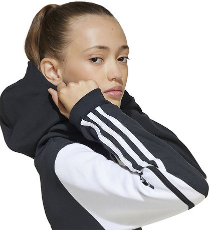 adidas Performance Hættetrøje - SQ25 SW Hood - Black/White