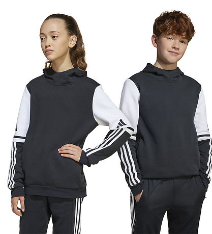 adidas Performance Hættetrøje - SQ25 SW Hood - Black/White