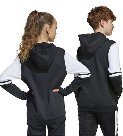 adidas Performance Hættetrøje - SQ25 SW Hood - Black/White