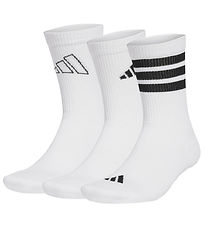 adidas Performance Strømper - 3-pak - Logo - White/Black adidas Performance Strømper - 3-pak - Logo - White/Black