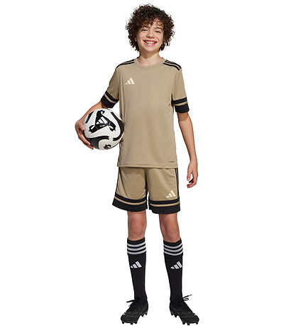 adidas Performance Sporthorts - SQUA25 - Blacar/Sort/Warvan adidas Performance Sporthorts - SQUA25 - Blacar/Sort/Warvan