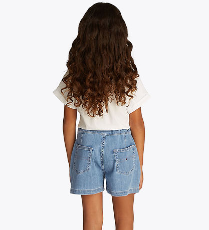 Tommy Hilfiger Shorts - Denim - Wide - Drapey Denim Tommy Hilfiger Shorts - Denim - Wide - Drapey Denim