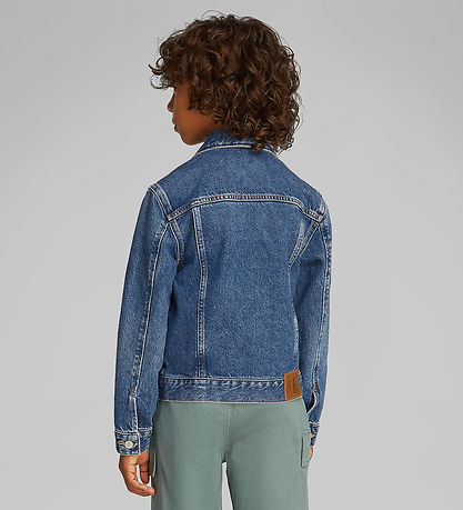 Calvin Klein Denimjakke - Bright Mid Blue